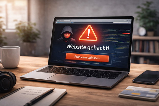 Website probleem door slecht onderhoud zoals beveiligingsrisico en foutmeldingen