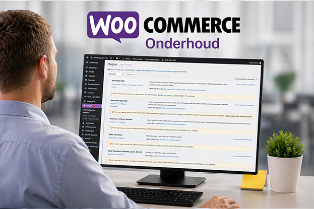 WooCommerce onderhoud voor webshop met monitoring en updates