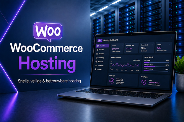 WooCommerce hosting met snelle, veilige en betrouwbare hostingomgeving